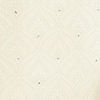 Warm White Scallop Patterned Sherwani Set with Rhinestone Work